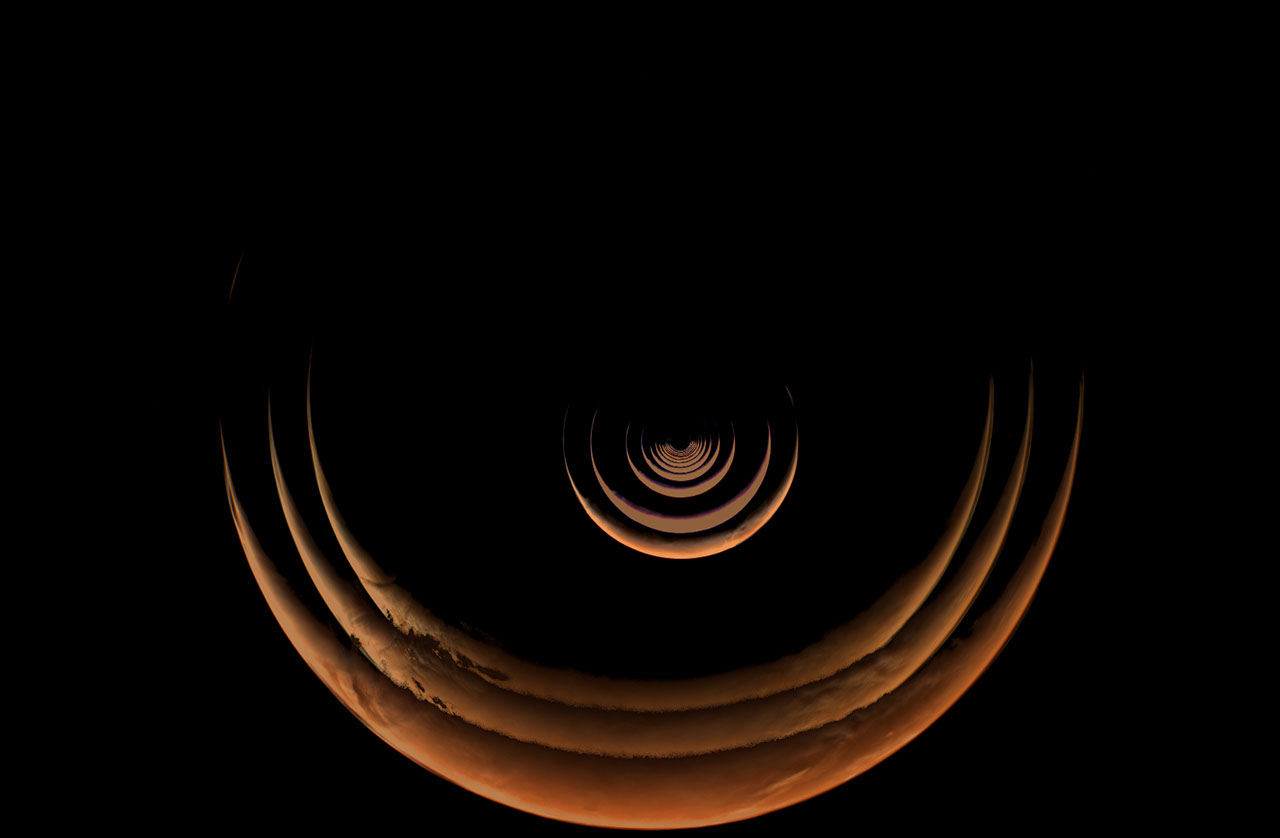 APOD: 2026 July 29 – Psyche Receives Gravity Assist from Mars