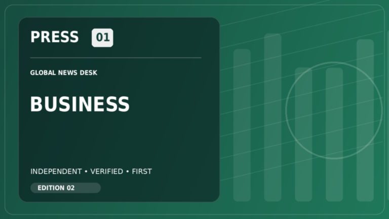PRESS01 Business news desk