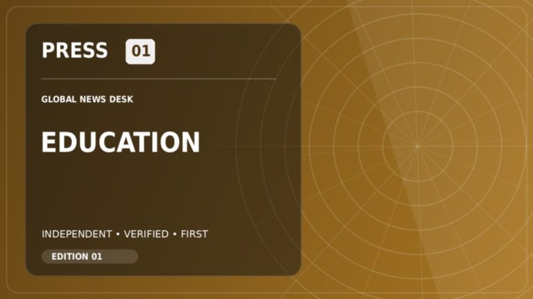 PRESS01 Education news desk