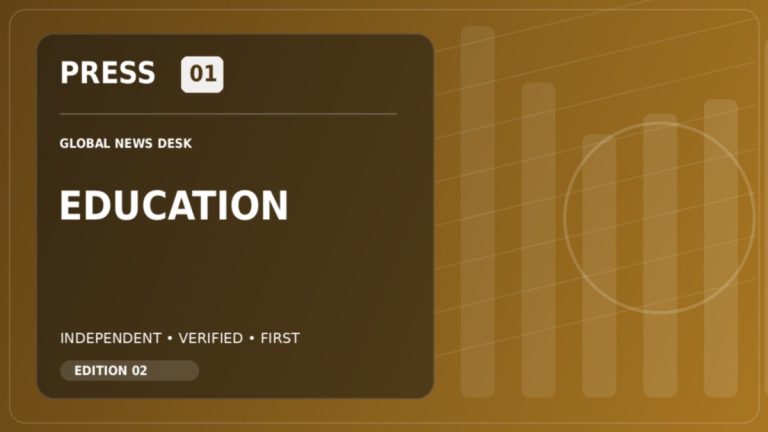 PRESS01 Education news desk