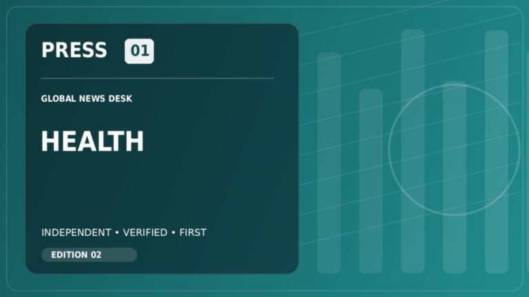 PRESS01 Health news desk