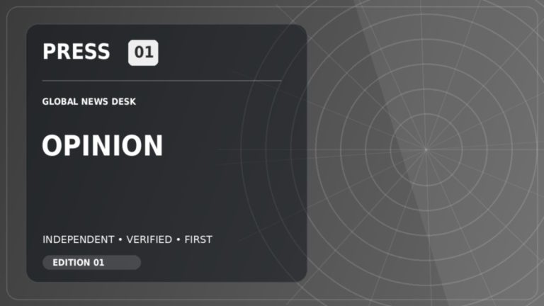 PRESS01 Opinion news desk