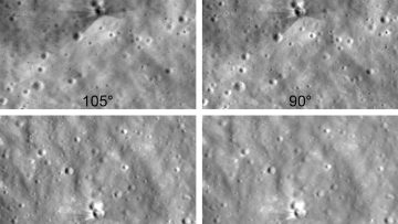 NASA’s LRO Images Falcon 9 Crater on Moon, Learns New Details