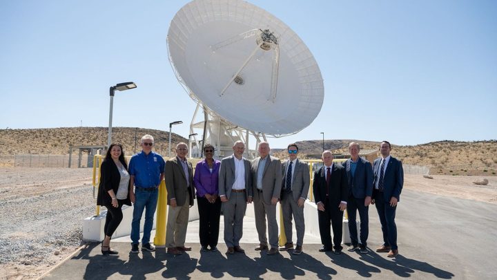 Ribbon-Cutting Event for NASA Deep Space Network’s Deep Space Station 23