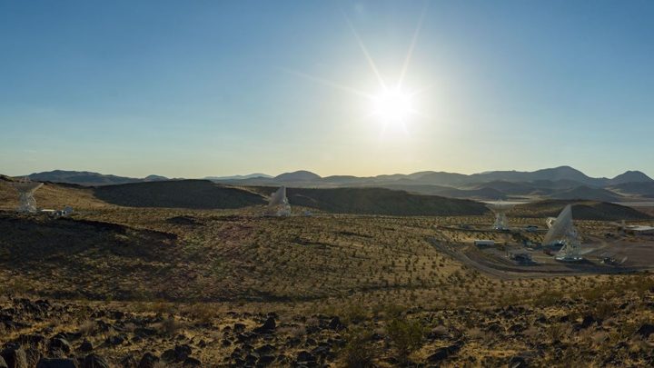 Panorama Showcasing the 34-Meter Antennas of the DSN’s Goldstone Complex