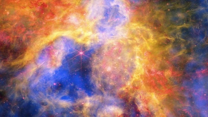 NASA Telescopes Create Colorful ‘Craft’ From Nearby Nebula