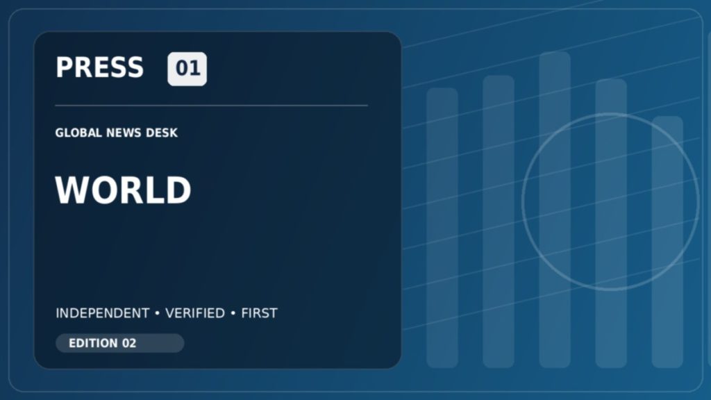 PRESS01 World news desk