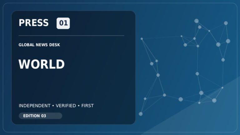 PRESS01 World news desk