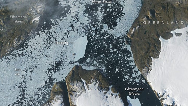 Ice Island Survives Run-In With Joe Island