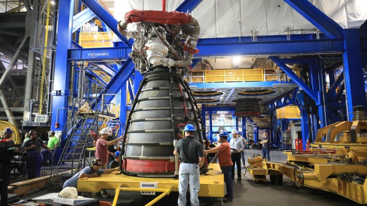 Historic Engines Take Their Place on Artemis III