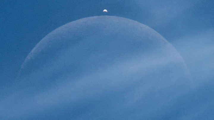 APOD: 2026 September 15 – A Daytime Eclipse: Moon Occults Venus