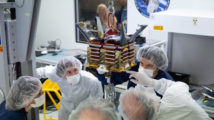 COSI Telescope Comes Together