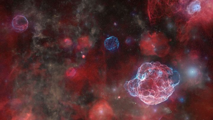 APOD: 2026 September 24 – The Ghosts of Five Supernovas