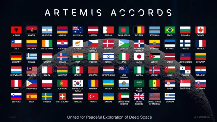 NASA Celebrates as Artemis Accords Surpasses 75 Signatories 