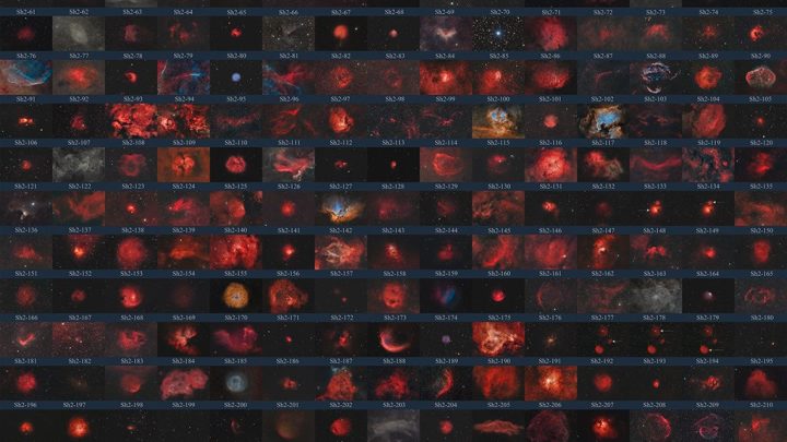 APOD: 2026 October 2 – The Complete Sharpless Catalog: 313 Nebulas