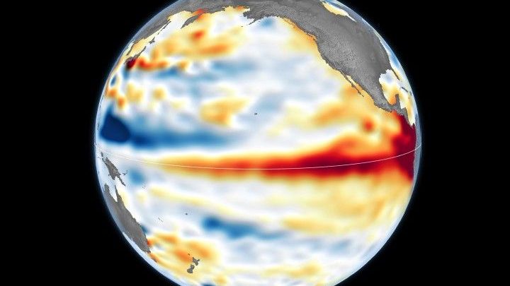 NASA Satellites Observe Historic 2026 El Niño