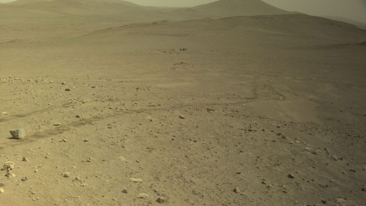 Tracks Along the Longest Drive on Another World