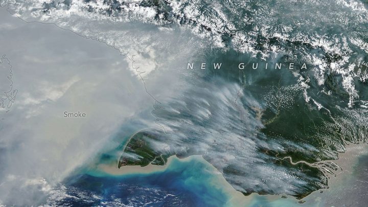 Fires Char New Guinea