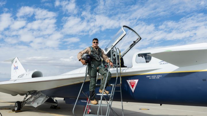 NASA’s X-59 Aircraft and Test Pilot